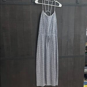 Athleta Black and White Maxi Dress